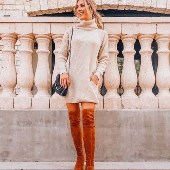 Newđź’•Goodnight Macaroon OTK boots Marlo Tan | Sz 7.5 - Picture 10 of 11